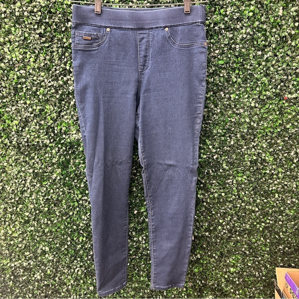 Isaac Mizrahi True Denim Frayed Hem Jeans size 10